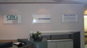 Plexiglass sign