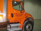 Truck lettering & decal sign