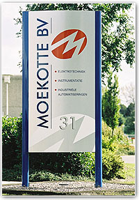 Large format signs